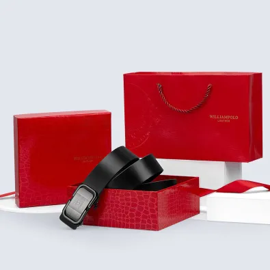 Blaze Strap Men’s Leather Belt